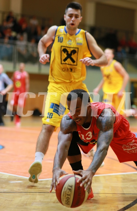 Basketball ABL 2015/16 Grunddurchgang 5.Runde UBSC Graz vs. WBC Wels


