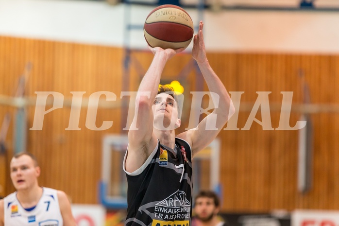 Basketball, ABL 2017/18, Grunddurchgang 23.Runde, Oberwart Gunners, Traiskirchen Lions, Benedikt Güttl (7)