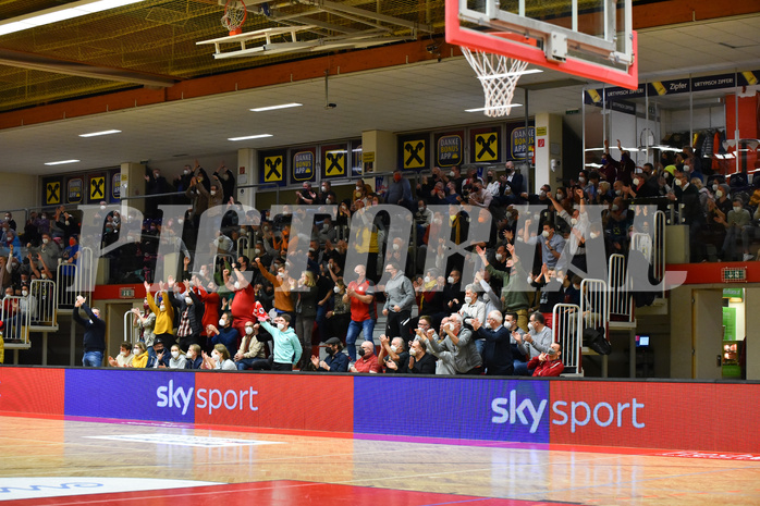 Basketball Superliga 2021/22, Grunddurchgang. 10.Runde Flyers Wels vs. Swans Gmunden