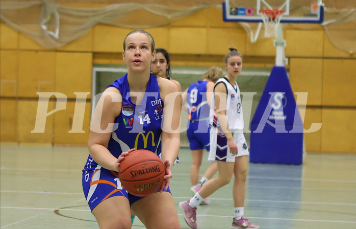 Basketball Damen Superliga 2022/23, Grunddurchgang 11.Runde Vienna United vs. DBB LZ OÖ


