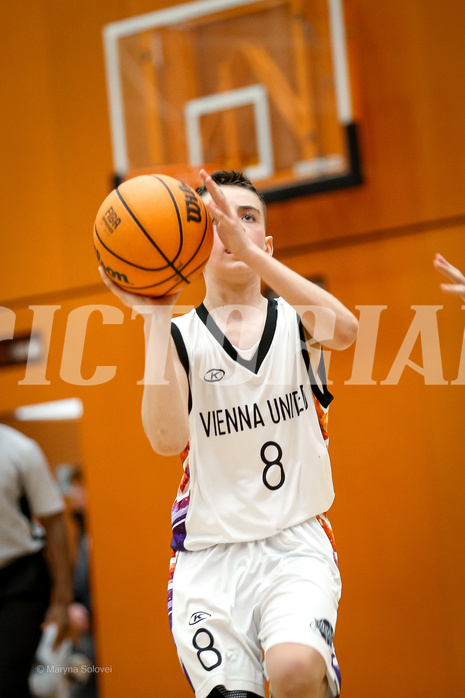 08.03.2025 Österreichischer Basketballverband 2024/25, SLMU14, SU Döbling vs. BBC Nord Dragonz