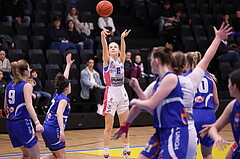 04.02.2023, Graz, Raiffeisen Sportpark, Basketball Damen Superliga 2022/23, Grunddurchgang 1.Runde, UBSC-DBBC Graz vs. DBB LZ OÖ,  