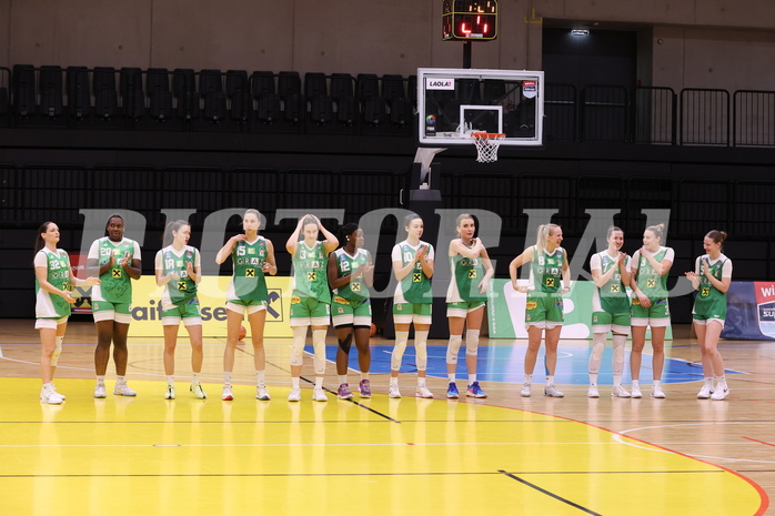 12.01.2025, Graz, Raiffeisen Sportpark, Basketball Damen Superliga 2024/25, Grunddurchgang, 11.Runde, UBSC Graz - UBI Graz,  