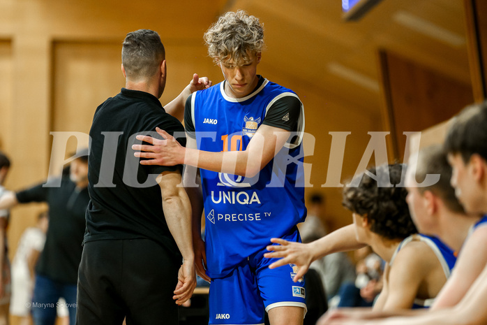 06.04.2025 Österreichischer Basketballverband 2024/25, SLMU16, Post SV Wien vs. BBU Salzburg
