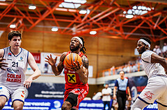 Basketball, win2day Basketball Superliga 2024/25, Playoffs Viertelfinale 2. Spiel
, BBC Nord Dragonz, Flyers Wels, Damion Rosser (2)