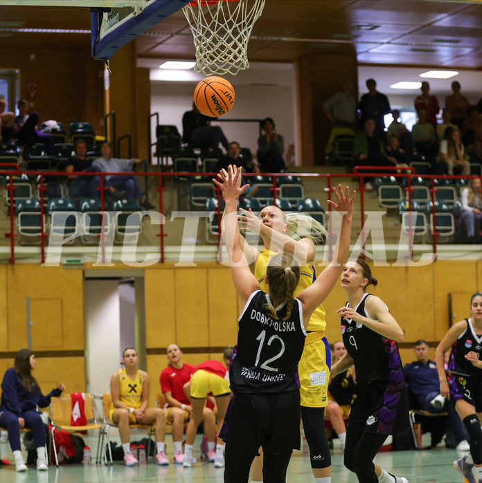 Basketball Damen Superliga 2023/24, Grunddurchgang 3.Runde Vienna United vs. SKN St.Pölten


