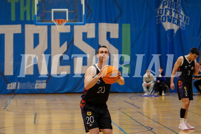 Basketball Zweite Liga 2024/25, Grunddurchgang 19.Runde Kufstein Towersl vs. Vienna United