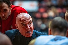 Basketball, Win2Day Superliga 2022/23, 8. Platzierungsrunde, BC Vienna, Oberwart Gunners, Aramis Naglic (Head Coach)