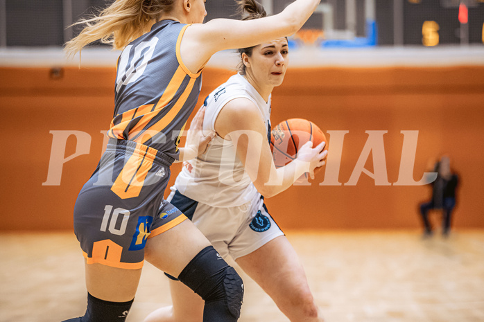 Basketball, Win2Day Basketball Damen Superliga 2022/23, Grunddurchgang 12.Runde, Vienna Timberwolves, BK Raiffeisen Duchess Klosterneuburg, Valentina Mraulak (5)