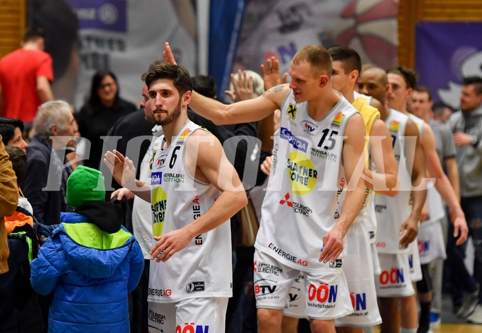 8 Basketball ABL 2017/18 CUP HF Gmunden Swans vs Flyers Wels