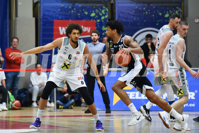 Win2Day Basketball Superliga 2022/23, Playoff,Semifinale Spiel 4, Flyers Wels vs Swans Gmunden,