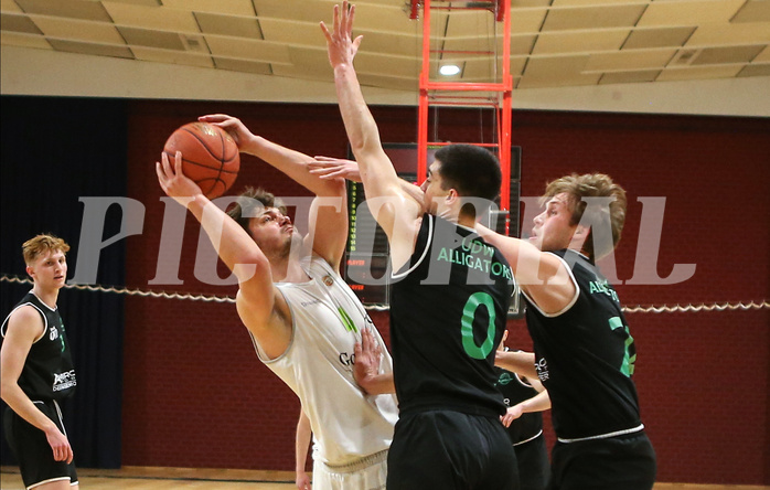 Basketball Zweite Liga 2021/22, Grunddurchgang 17.Runde Basket Flames vs. Deustch Wagram


