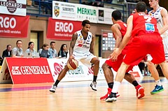 Basketball ABL 2015/16 Grunddurchgang 33.Runde Oberwart Gunners vs. WBC Wels