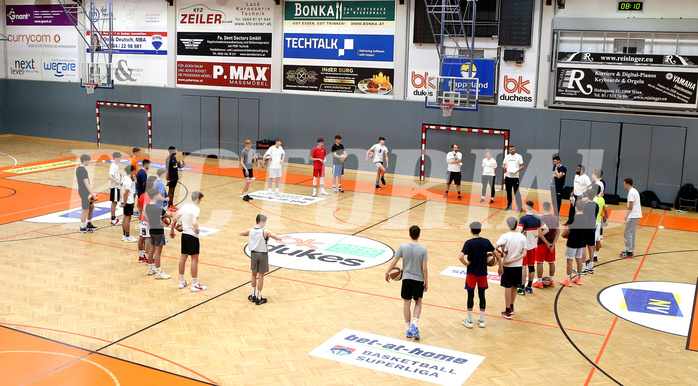 Basketball Nationalteamsichtung 2021,  mu16. 