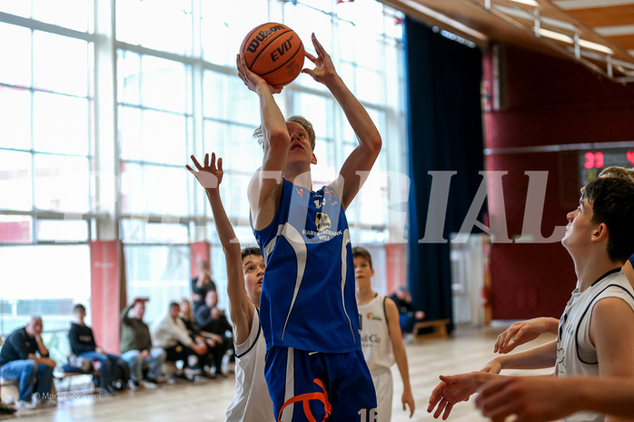 31.03.2025 Österreichischer Basketballverband 2024/25, SLMU14 Basket Flames WAT vs. FSN Baskets Wels