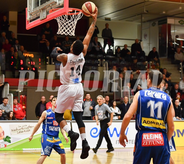 Basketball ABL 2016/17 Grunddurchgang 22. Runde WBC Wels vs ece bulls Kapfenberg