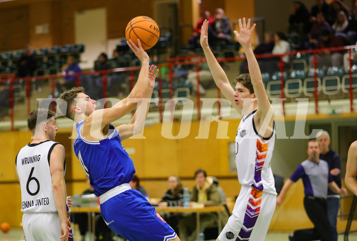 Basketball Zweite Liga 2023/24, Grunddurchgang 9.Runde Vienna United vs. Kufstein Towers


