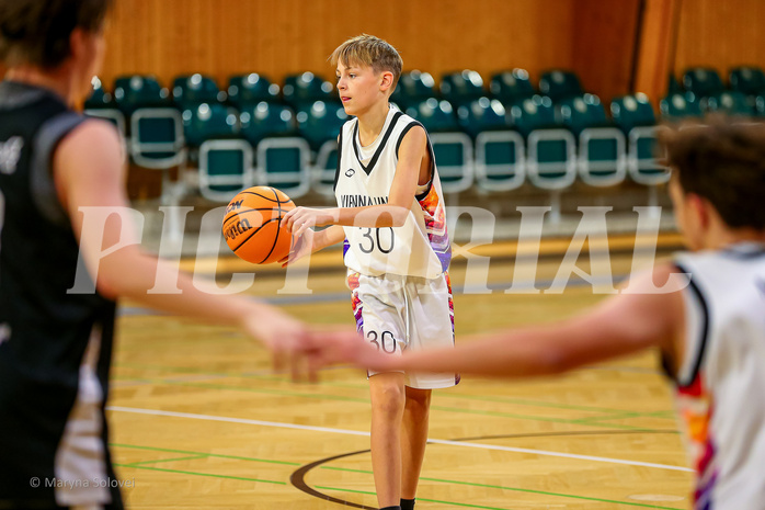 01.12.2024 Österreichischer Basketballverband 2024/25, SLMU16, Post SV Wien vs. Swarco Raiders