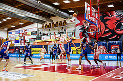 Basketball, Win2Day Superliga 2024/25, Playoffs, Halbfinale Spiel 2, Traiskirchen Lions, Oberwart Gunners, Benedikt Güttl (7)