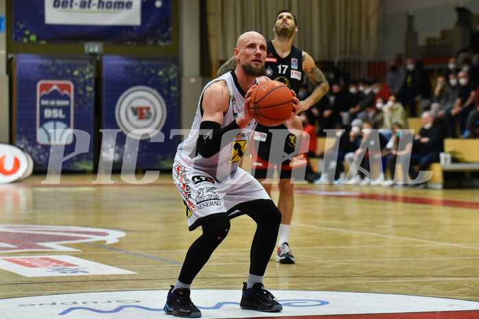 Basketball Superliga 2021/22, Grunddurchgang 14. Runde Flyers Wels vs. GGMT Vienna
