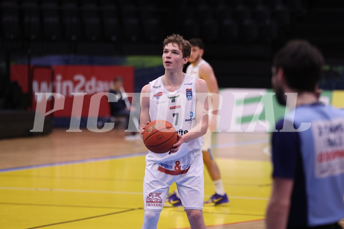 05.02.2023, Graz, Raiffeisen Sportpark Graz, Basketball Zweite Liga 2022/23, Grunddurchgang, Runde 15, Future Team Steiermark vs Mistelbach Mustangs 