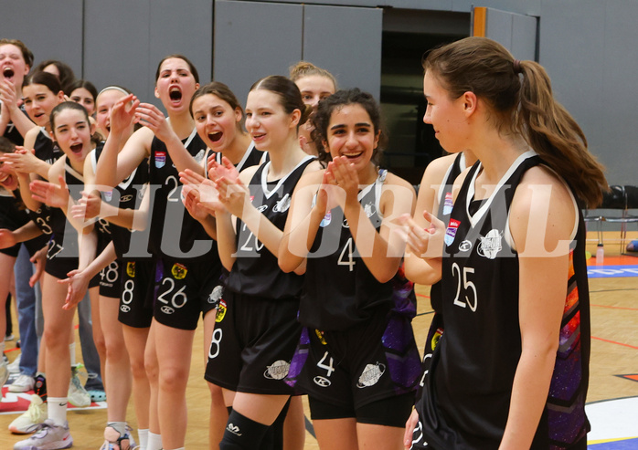 Superliga 2022/23, WU19 Finale, Siegerehrung Basketduchess Klosterneuburg vs. Vienna United


