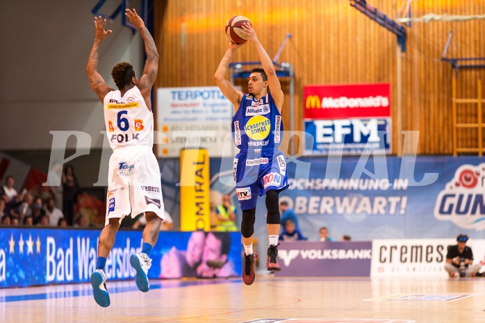Basketball, ABL 2015/16, Playoff Viertelfinale Spiel 5, Oberwart Gunners vs. Gmunden Swans