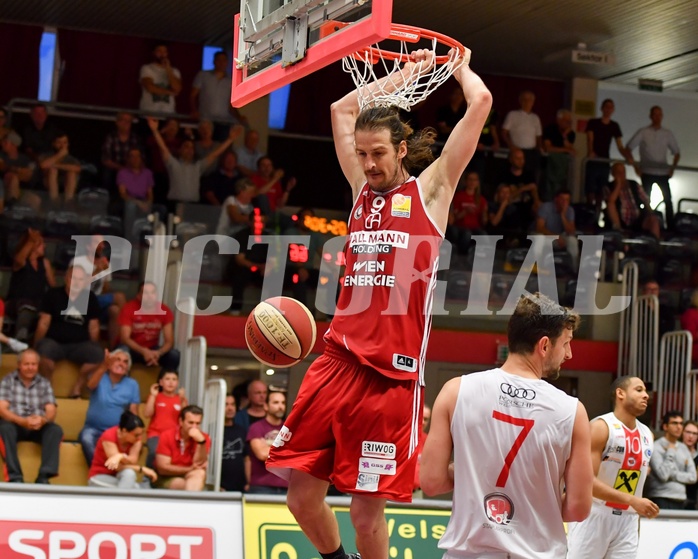 Basketball ABL 2017/18 PlayOff VF1 Flyers Wels vs BC Vienna