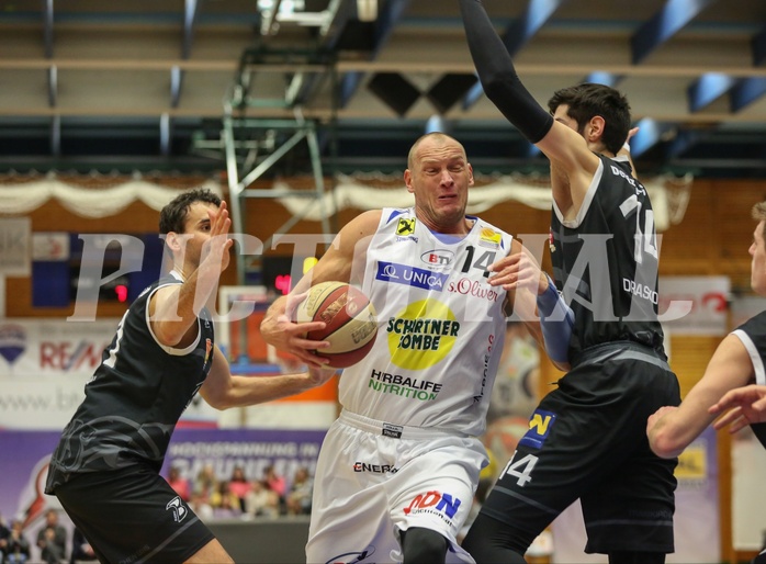 Basketball ABL 2016/17, Grunddurchgang 35.Runde Gmunden Swans vs. Traiskirchen Lions


