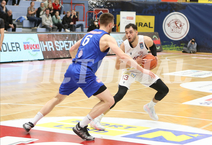 Basketball Superliaga 2021/22, 6.Qualifikationsrunde Traiskirchen Lions vs. D.C. Timberwolves