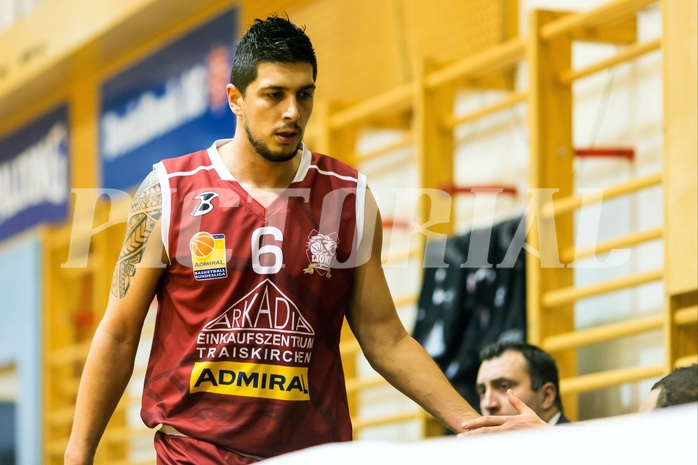 Basketball ABL 2015/16 Grunddurchgang 23.Runde Traiskirchen Lions vs. Oberwart Gunners