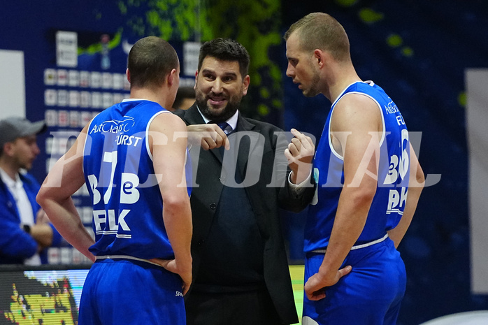 Basketball Superliga 2021/22, Grundduchgang 11.Runde , Kapfenberg Bulls vs. Oberwart
