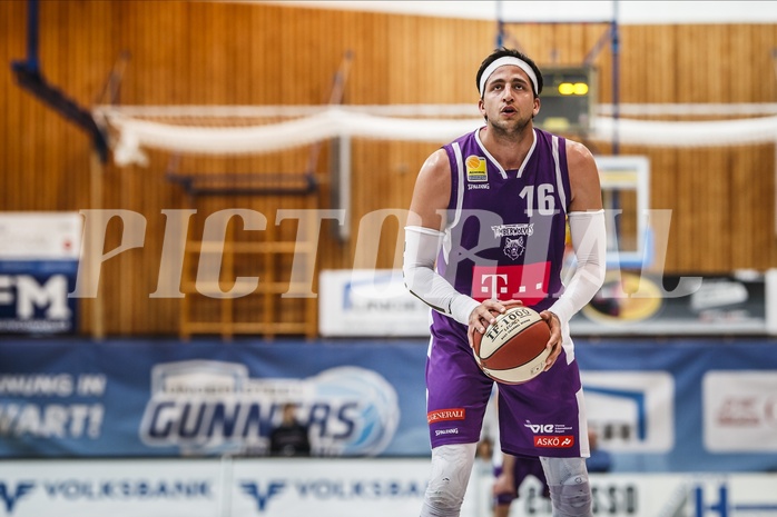 Basketball, ABL 2018/19, Grunddurchgang 33.Runde, Oberwart Gunners, Vienna DC Timberwolves, Marko Kolaric (16)