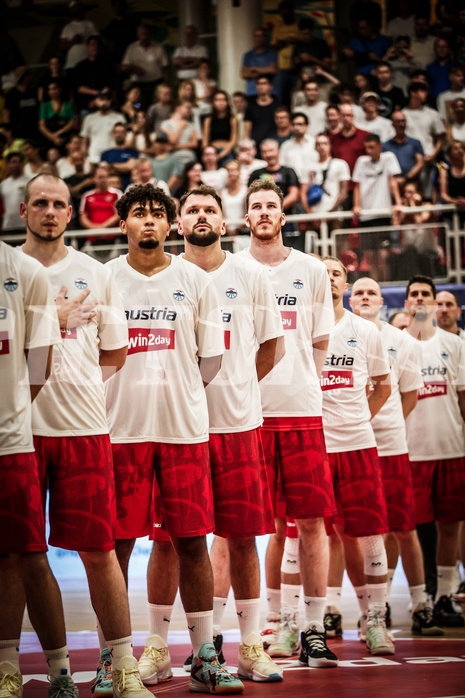 Basketball, FIBA EuroBasket 2025 Qualifiers , , AUSTRIA, IRELAND, Team AUSTRIA