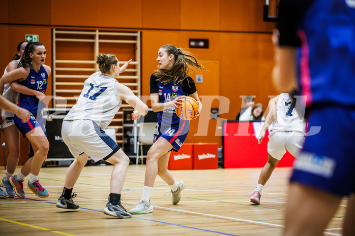 Basketball, SLWU19 Basketball Damen Superliga 2024/25, Vienna Timberwolves, DBB LZ OÖ, 