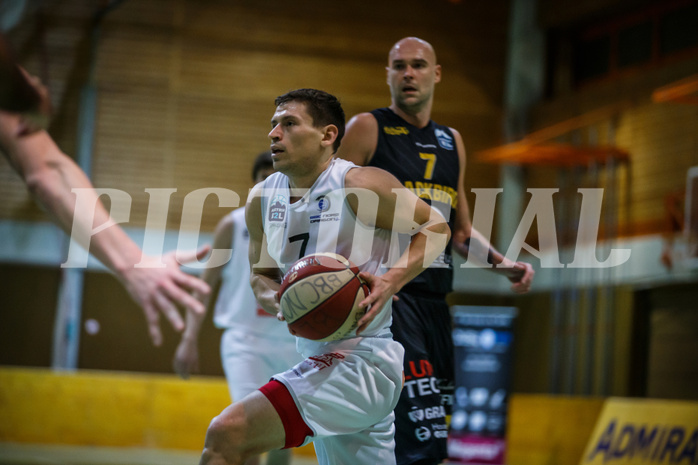 Basketball, Basketball Zweite Liga, Grunddurchgang 18.Runde, BBC Nord Dragonz, Jennersdorf Blackbirds, Dragisa Najdanovic (7)