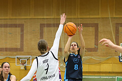 Basketball Damen Superliga 2024/25, Grunddurchgang 6.Runde Vienna United vs. Vienna Timberwolves


