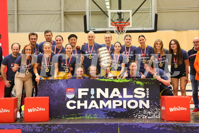 Basketball Damen Superliga 2023/24, Finale Spiel 3 SKN St. Pölten vs. UBI Graz


