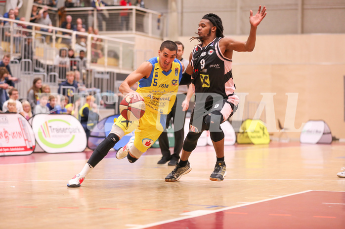 Basketball Basketball Superliga 2019/20, Grunddurchgang 13.Runde Runde  St. Pölten vs. Flyers Wels

