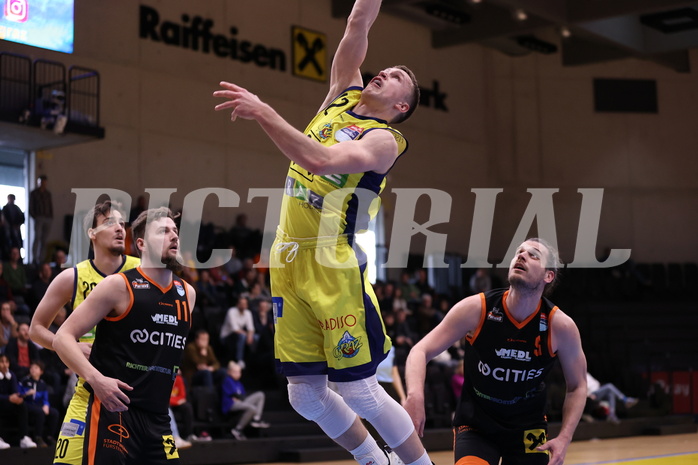01.04.2023, Graz, Raiffeisen Sportpark Graz, Basketball Superliga 2022/23, 7. Qualifikationsrunde, UBSC Raiffeisen Graz vs. CITIES Panthers Fürstenfeld 