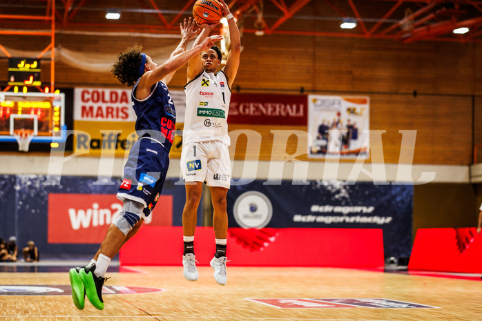 Basketball, win2day Basketball Superliga 2024/25, Grunddurchgang Runde 2, BBC Nord Dragonz, Klosterneuburg Dukes, Kyler Shon Jenkings (1)