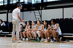 15.02.2025 Österreichischer Basketballverband 2024/25, SLWU19, Basket Flames UNION vs. Vienna Timberwolves