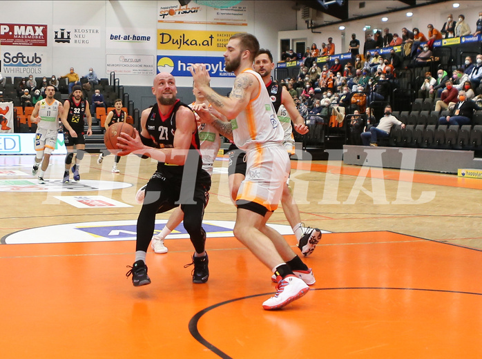 Basketball Superliga 2021/22, Grunddurchgang 17.Runde Klosterneuburg Dukes vs. Flyers Wels


