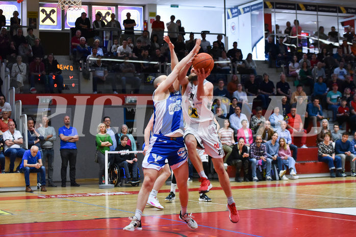 Win2Day Basketball Superliga 2022/23, 9. Plazierungsrunde, Flyers Wels, Oberwart Gunners,
