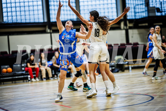 Basketball, Win2Day Basketball Damen Superliga 2023/24, Grunddurchgang 12.Runde, Basket Flames, DBB LZ OÖ, Eva Pichler (20)
