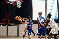 02.03.2025 Österreichischer Basketballverband 2024/25, SLMU16 Basket Flames WAT vs. FCN Baskets Wels