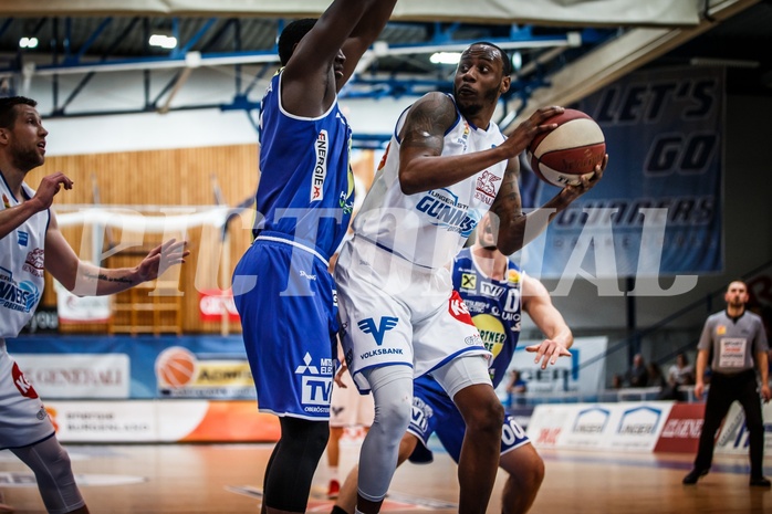 Basketball, ABL 2018/19, Grunddurchgang 17.Runde, Oberwart Gunners, Gmunden Swans, Justin Coleman (8)