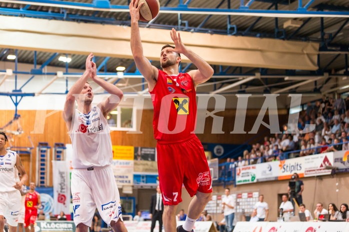 Basketball ABL 2015/16 Playoff Finale Spiel 2 Oberwart Gunners vs. WBC Wels