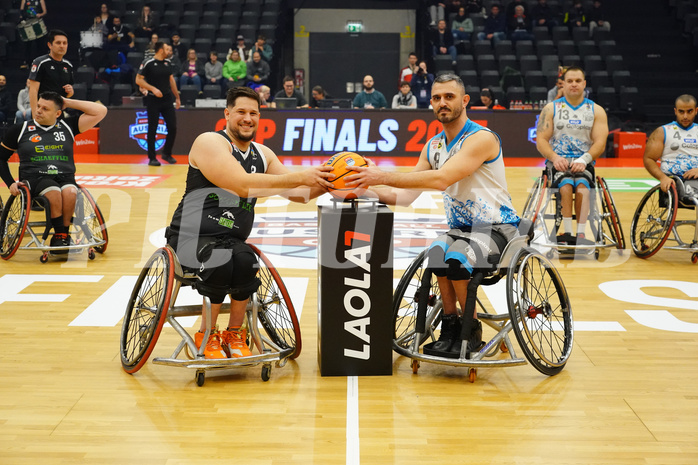 Basketball Austria Cup 2025, Final Four, Rollstuhl BB Cup Finale,  Flinkstones Graz vs Sitting Bulls Klosterneuburg


