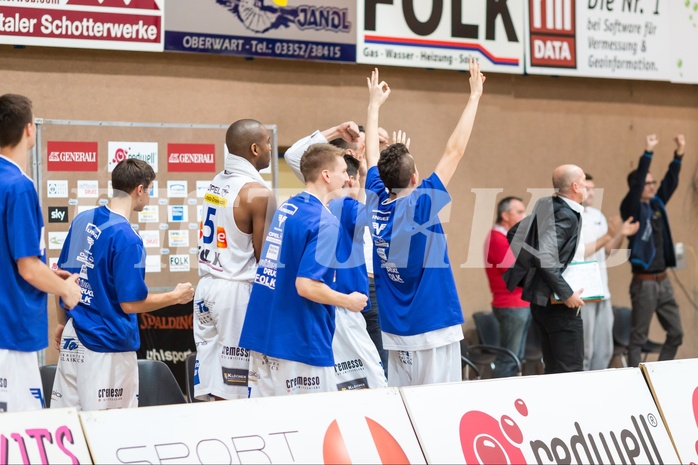 Basketball ABL 2015/16 Grunddurchgang 22.Runde Oberwart Gunners vs. Gmunden Swans